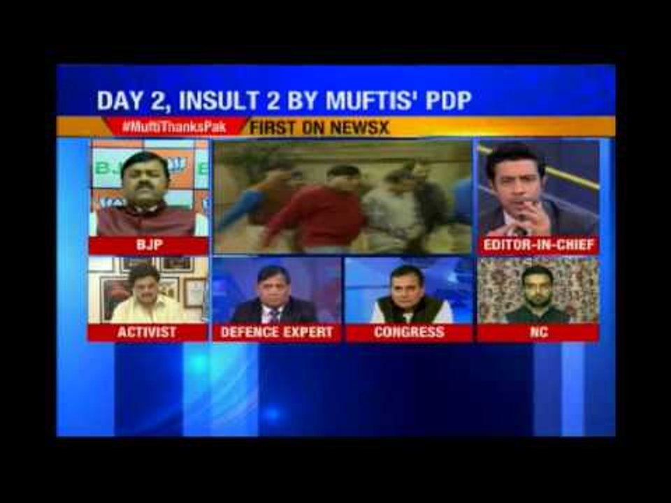Nation At 9: National outrage over #MuftiThanksPak, will BJP pick India over politics?