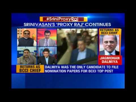 Jagmohan Dalmiya returns as BCCI President, Anurag Thakur is new secretary