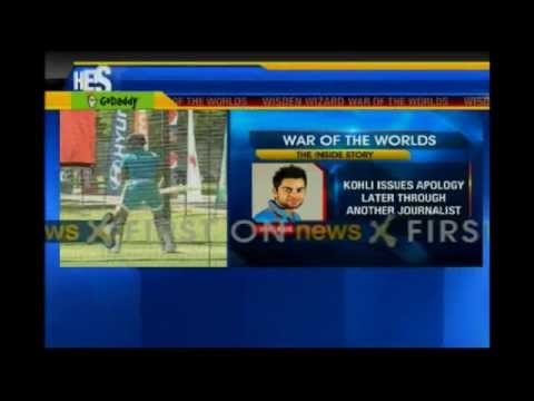 ICC Cricket world cup 2015: Virat Kohli abuses Indian Journalist in perth