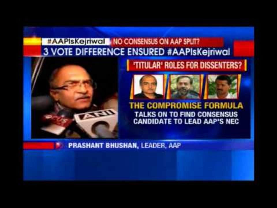 Yogendra Yadav, Prashant Bhushan out of AAP's PAC