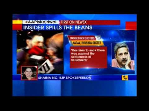 Mayank Gandhi questions Yogendra Yadav's ouster