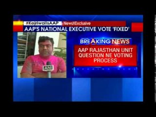AAP Rajasthan unit questions NE voting process
