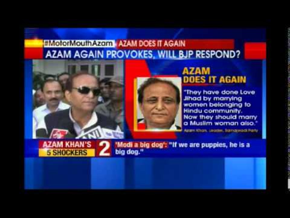 Azam Khan advises BJP's Shahnawaz and Naqvi to marry Muslim women