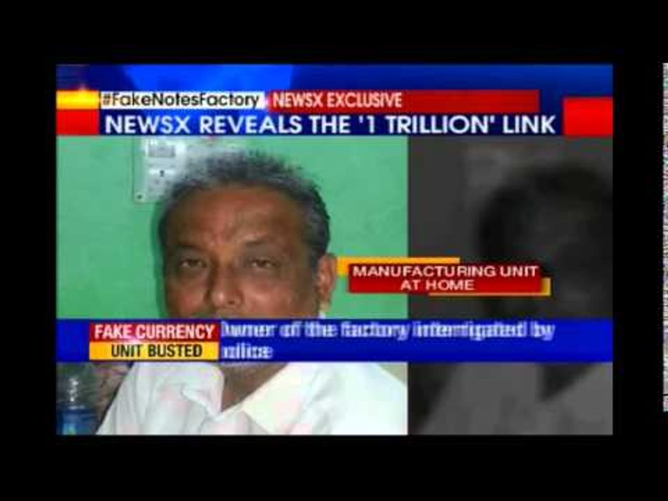 Fake note factory in India, masters across border