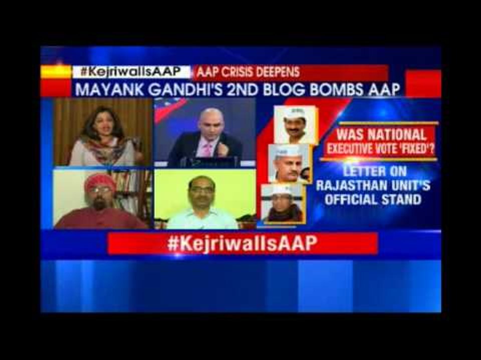 Nation at 9: Mayank Gandhi's 2nd blog bombs AAP