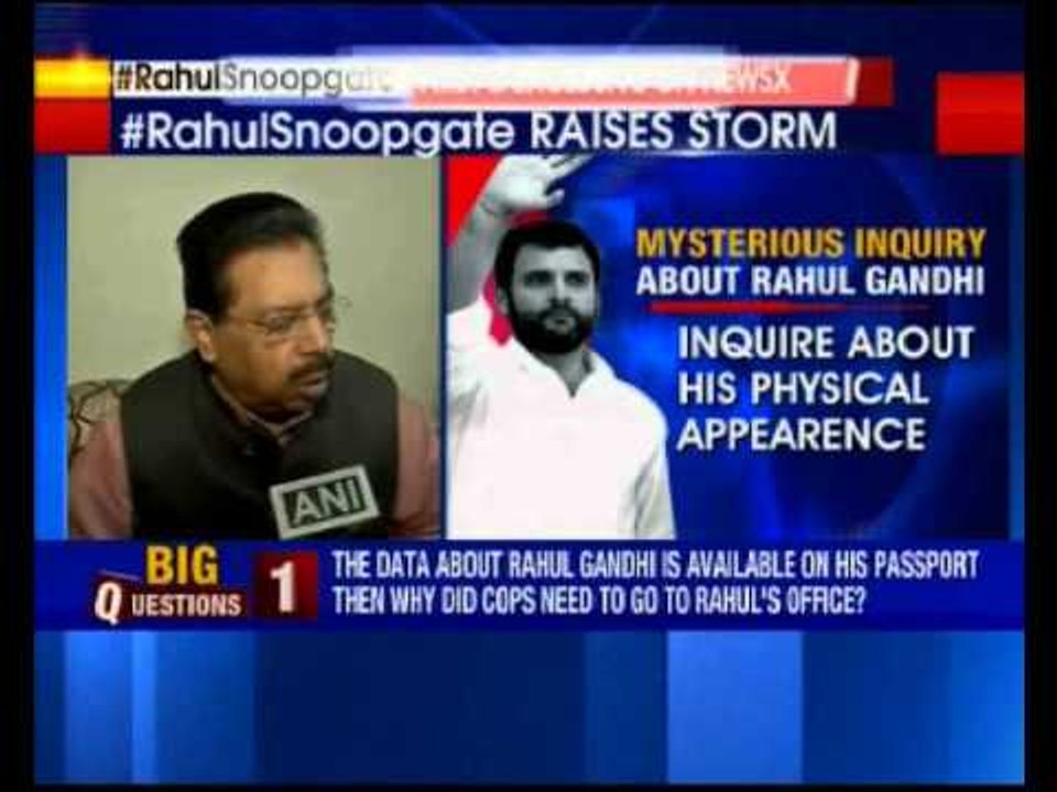 Delhi Police visits Congress office to enquire about Rahul Gandhi's hair and eye colour