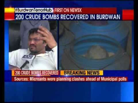 200 crude bombs, hand grenades recovered from Burdwan
