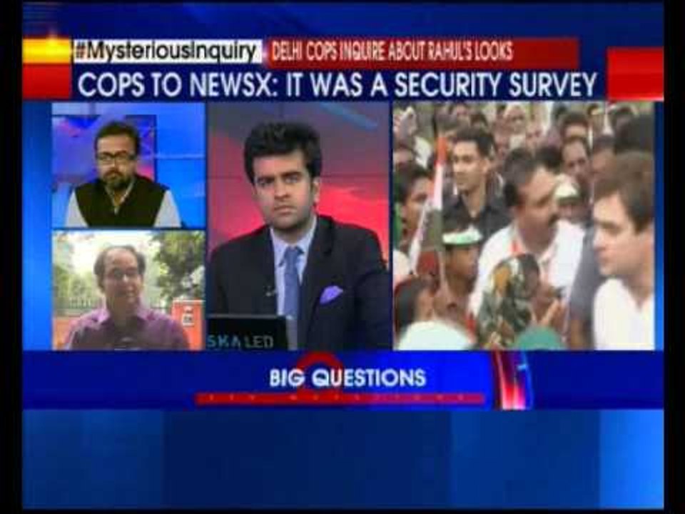 Delhi Police visits Congress office, enquires about Rahul Gandhi's hair and eye colour