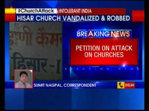 Church attacks in India: Petition to National Commission for Minorities