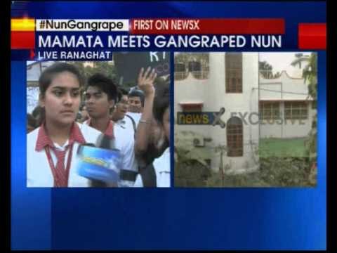 Nun gang-rape: Mamata Banerjee visits Nadia district