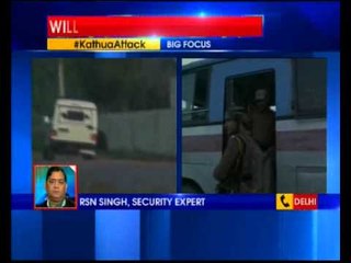 Militants Terror Attack Kathua Police Station in J&K