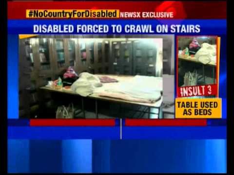 Differently-abled athletes staying at unfurnished buildings in Ghaziabad, forced to sleep on floor