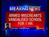 40 miscreants go on rampage inside school in Asansol