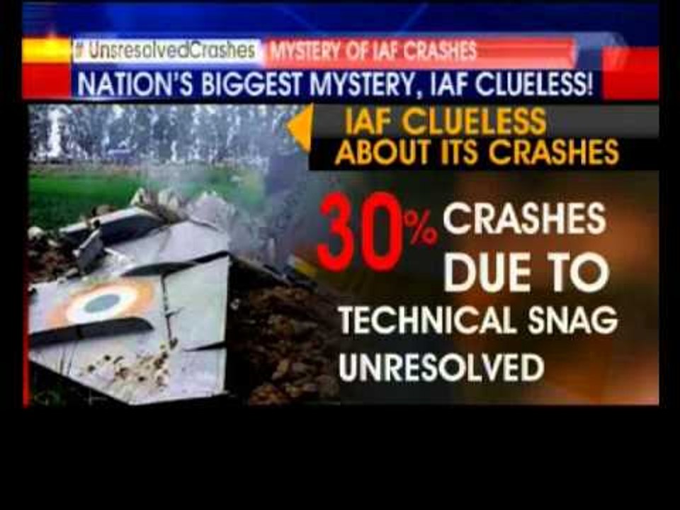 37 IAF planes crashed in 3 years, IAF clueless about causes