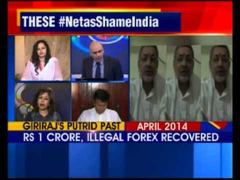 Giriraj Singh 'white skin' jibe at Sonia Gandhi