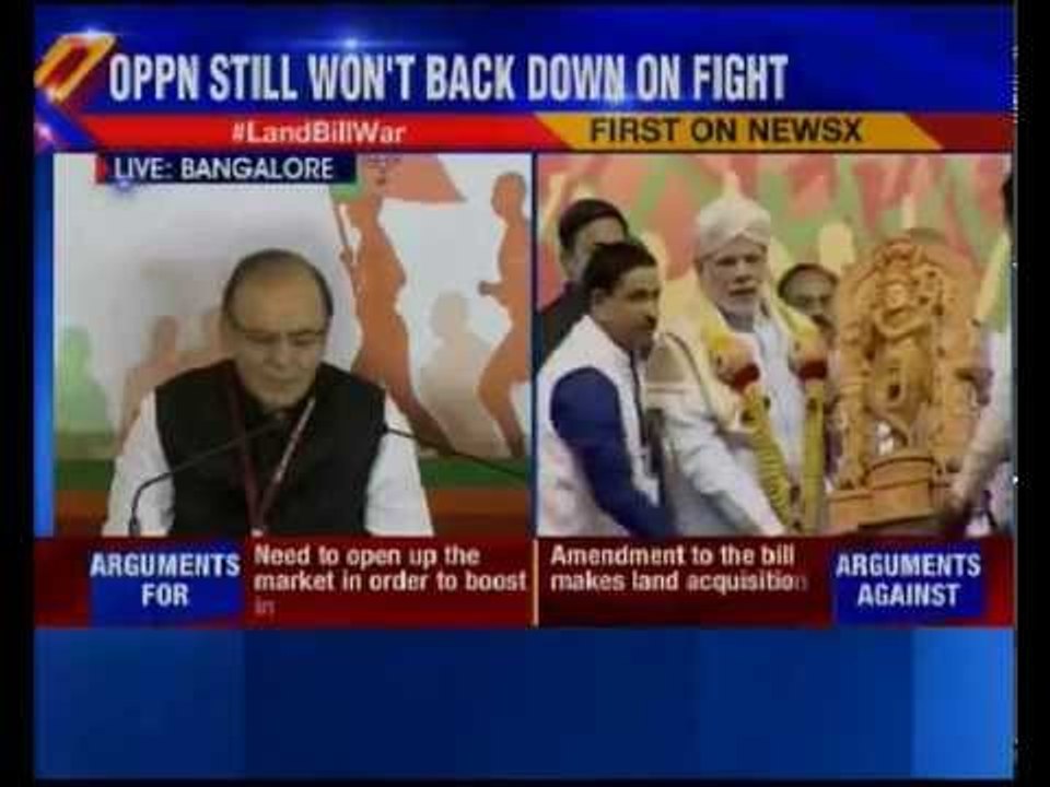 Arun Jaitley addresses press conference in national executive meet