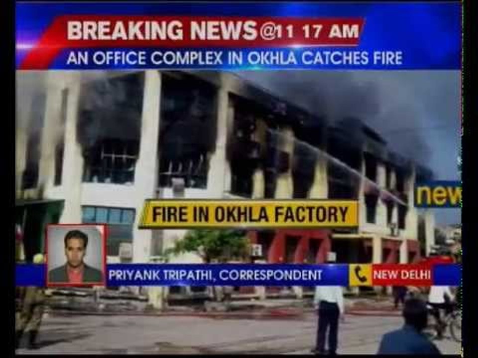 Fire in office complex of Okhla phase-2