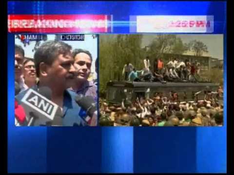 BJP workers protest outside Kejriwal's residence over Delhi road rage