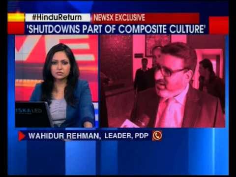 Syed Altaf Bukhari backs separatists call for shutdown