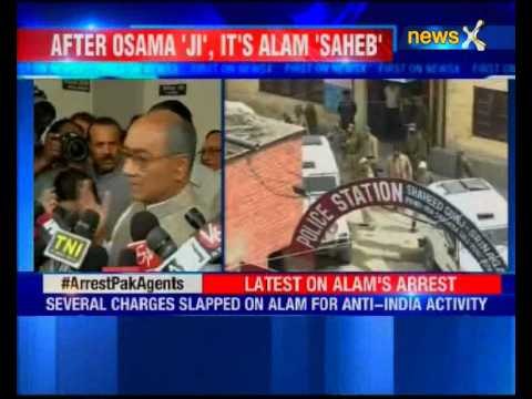 Separatist leader Masarat Alam arrested in Srinagar