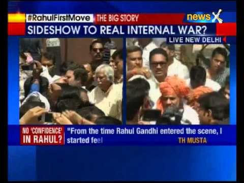 Seen and heard after 2 months; Rahul Gandhi meets farmers in Delhi