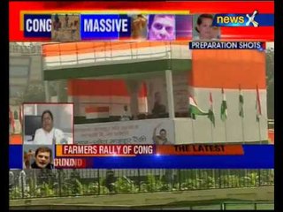 Rahul Kisan Rally: Farmers assemble in large numbers at Ram lila ground