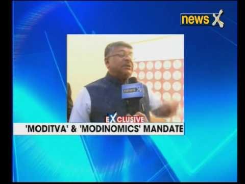 Ravi Shankar Prasad speak exclusively to NewsX over Uttar Pradesh result 2017