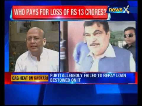 Purti violations: CAG report names Union Minister Nitin Gadkari