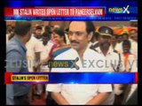 MK Stalin writes open letter to Paneerselvam