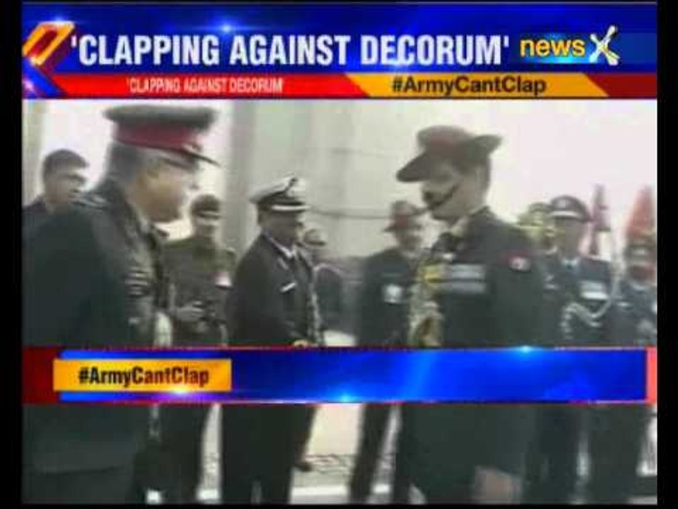 Army Chief General Dalbir Suhag orders personnel not to clap while in uniform