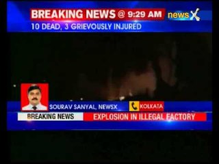 Explosion at cracker factory kills 11 in West Bengal