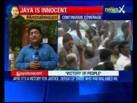 Disproportionate Assets Case: Jayalalithaa acquitted, back as Cheif Minister on May 17