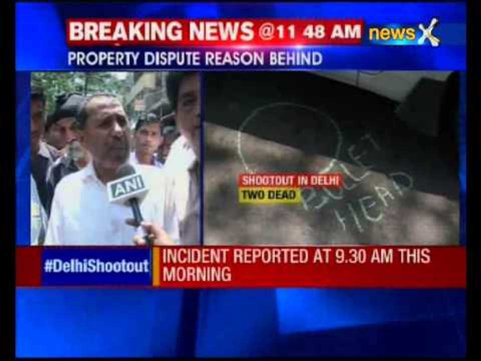 Two killed in broad daylight shootout in Delhi