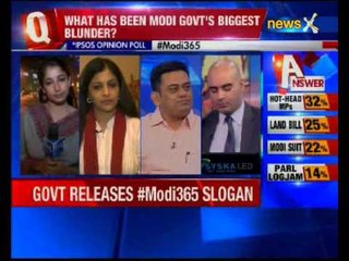 Opposition sneers at #Modi365 slogan says its a Jumla Sarkar
