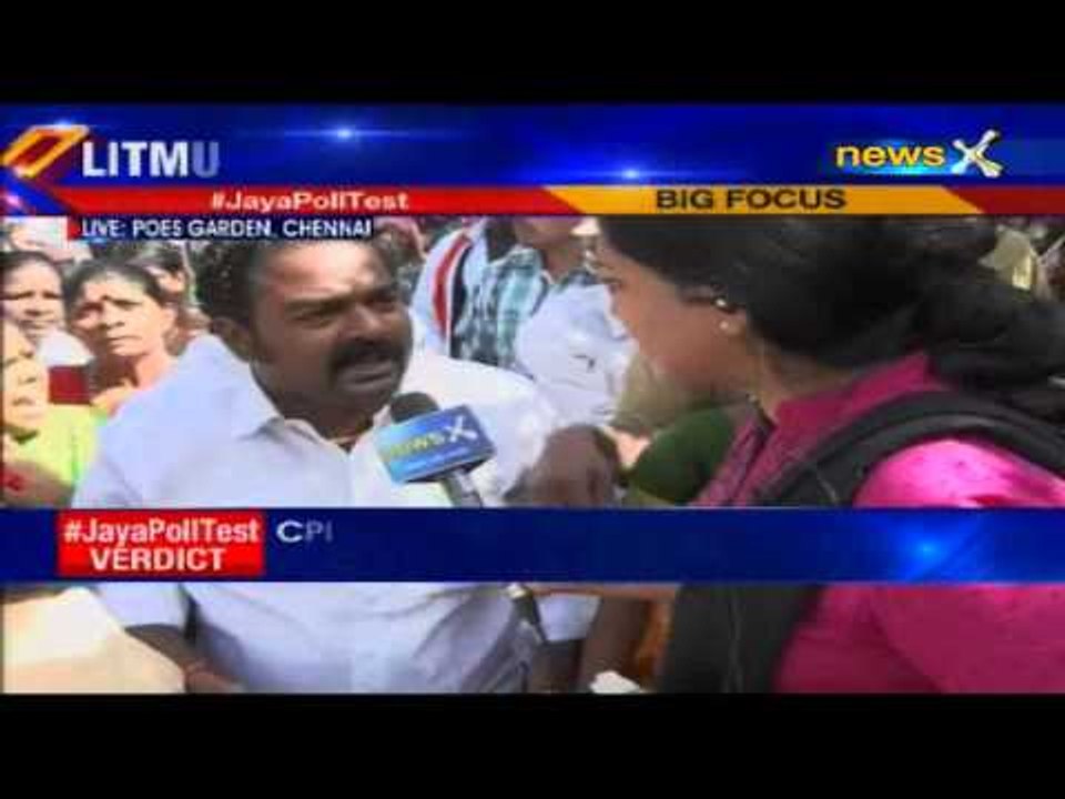 14th round of counting ends in RK Nagar bypoll, Jayalalithaa leads by over 1.2 lakh votes