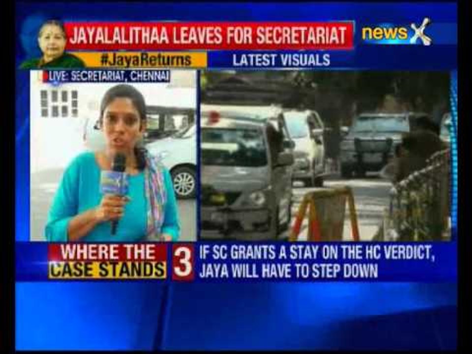 Jayalalithaa takes charge as Tamil Nadu chief minister