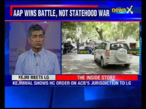 Amid a bitter power tussle, Arvind Kejriwal meets Najeeb Jung