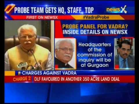 Haryana Cabinet approves commission to probe Robert Vadra land deals