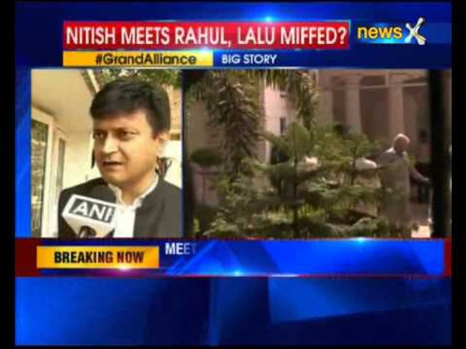 Nitish Kumar, Lalu Prasad meet in Delhi to thrash out alliance issue