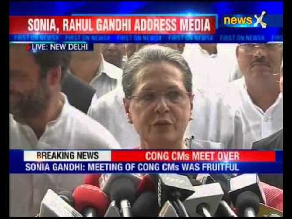 Sonia Gandhi and Rahul Gandhi hits out at PM Narendra Modi government