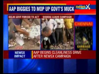 AAP leader Ashutosh leads 'cleanliness drive' in capital