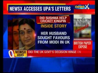 Sushma Swaraj played Lalit Modi gurantor?