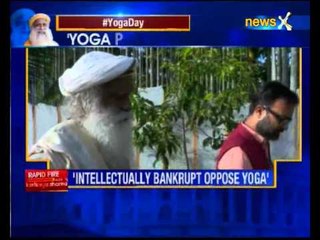 NewsX Exclusive interview with Jaggi Vasudev on Yoga