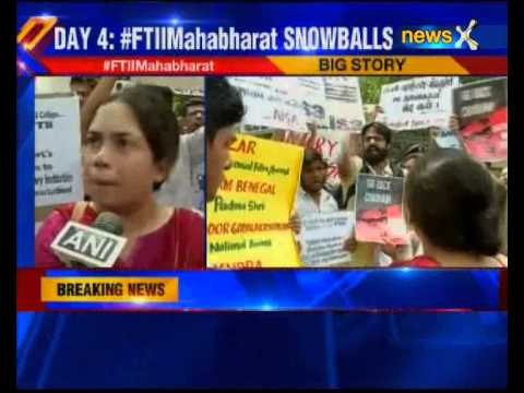 AISA protests against Gajendra Chauhan's appointment as FTII chief