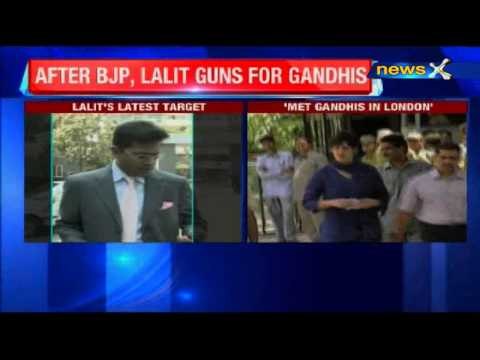 Lalit Modi's new tweet bomb, says met Priyanka Gandhi and Robert Vadra in London