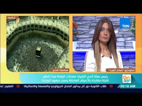 صباح الورد - د.أحمد الأنصاري رئيس بعثة الحج: حالات وفاة الحجاج المصريين بسبب الإجهاد الحراري
