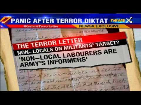 Letter threatens employers of non-local labourers in Jammu and Kashmir