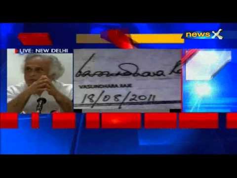 Congress steps up attack on Raje, Narendra Modi, calls PM 'Swami Maunendra', Lalit Modi 'bhagoda'