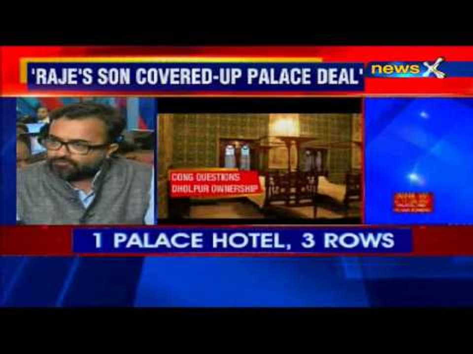 Dholpur Palace belongs to government, not Vasundhara Raje's family: Congress