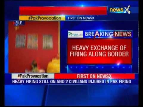 2 Civilian injured in cross border firing in Jammu and Kashmir